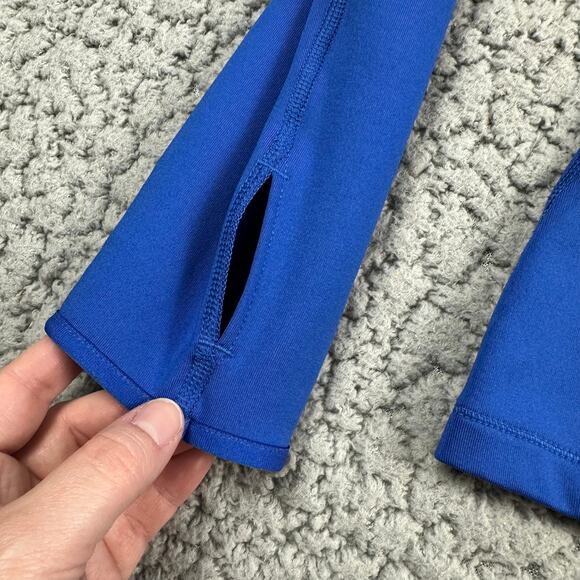 Kentucky Wildcats (UK) Shirt Womens XL Blue Quarter Zip Pullover Dri-FIT Nike T - Picture 6 of 9